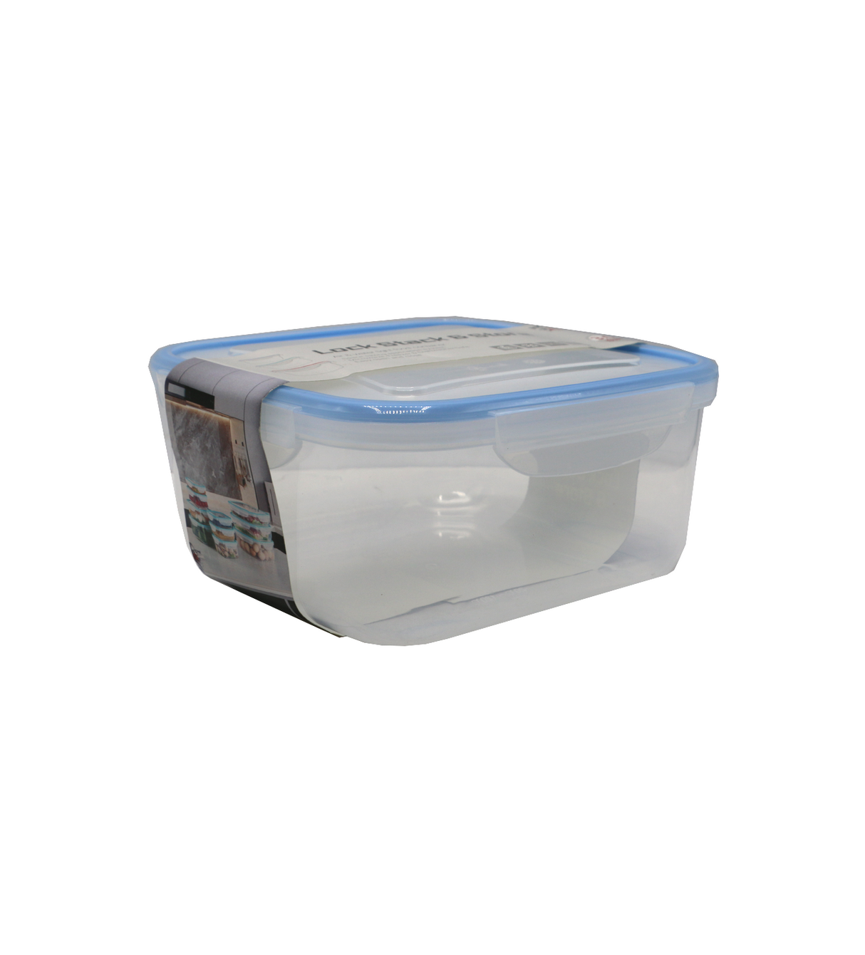 h&t plastic storage box 3l pak fkt30