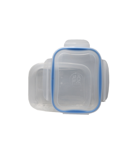 h&t plastic storage box 3.45l pak fkt345