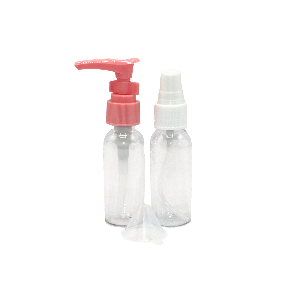 mini travel bottle 30ml with funnle 3pc set china d768