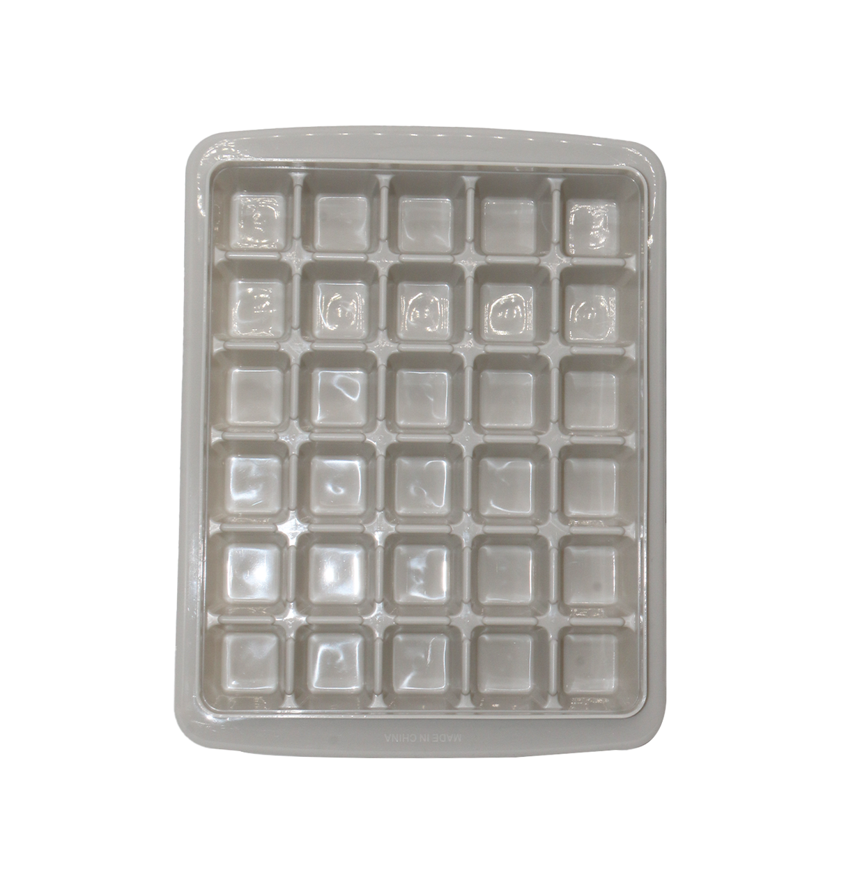 ice cue tray 30 cubes & lid china d776