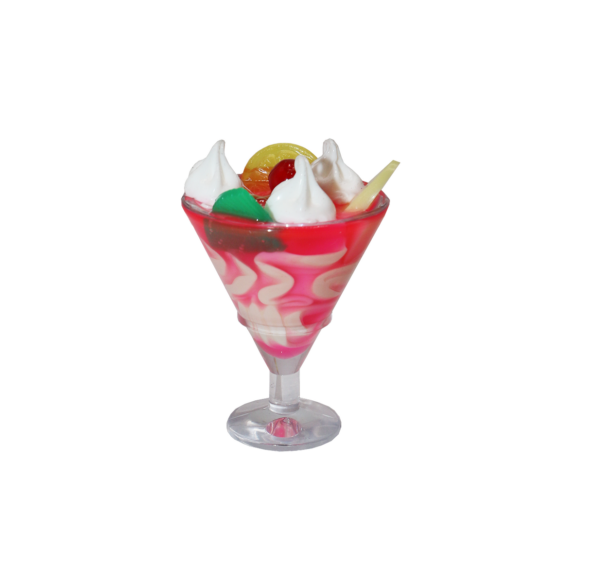 fridge magnet artificial ice cream cup 5x3.5cm china d565