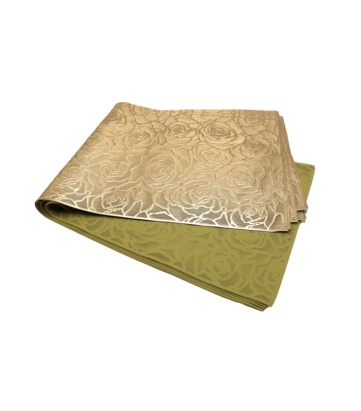 pvc table runner 1pc 92x33cm golden china d441