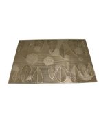 pvc table mat 1pc 45x12cm golden china d057