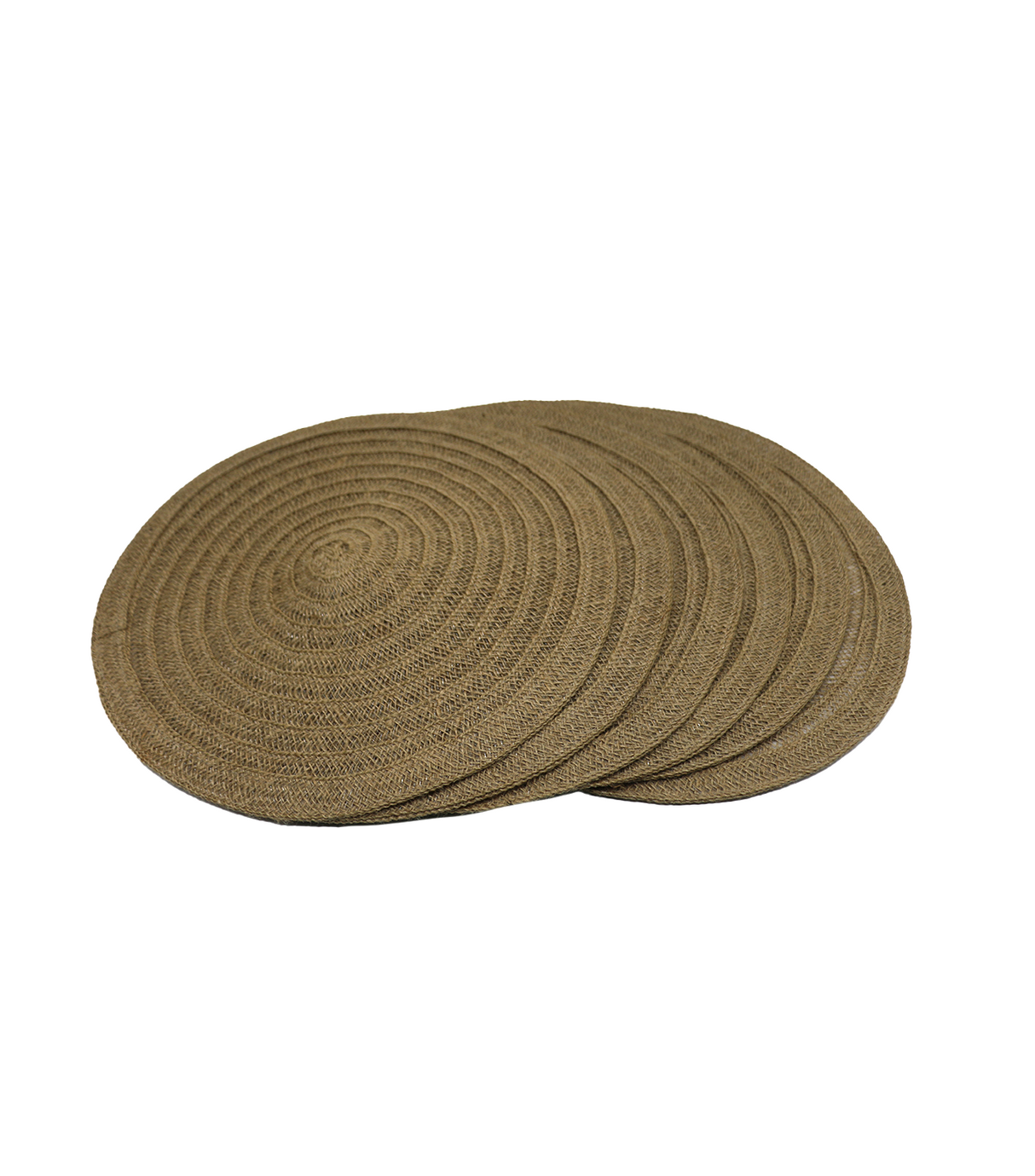 jute table mat 1pc 38x38cm camel color china d148