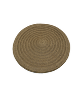 jute table mat 1pc 38x38cm camel color china d148