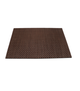 pvc table mat 1pc 45x12cm copper & black shade china d041