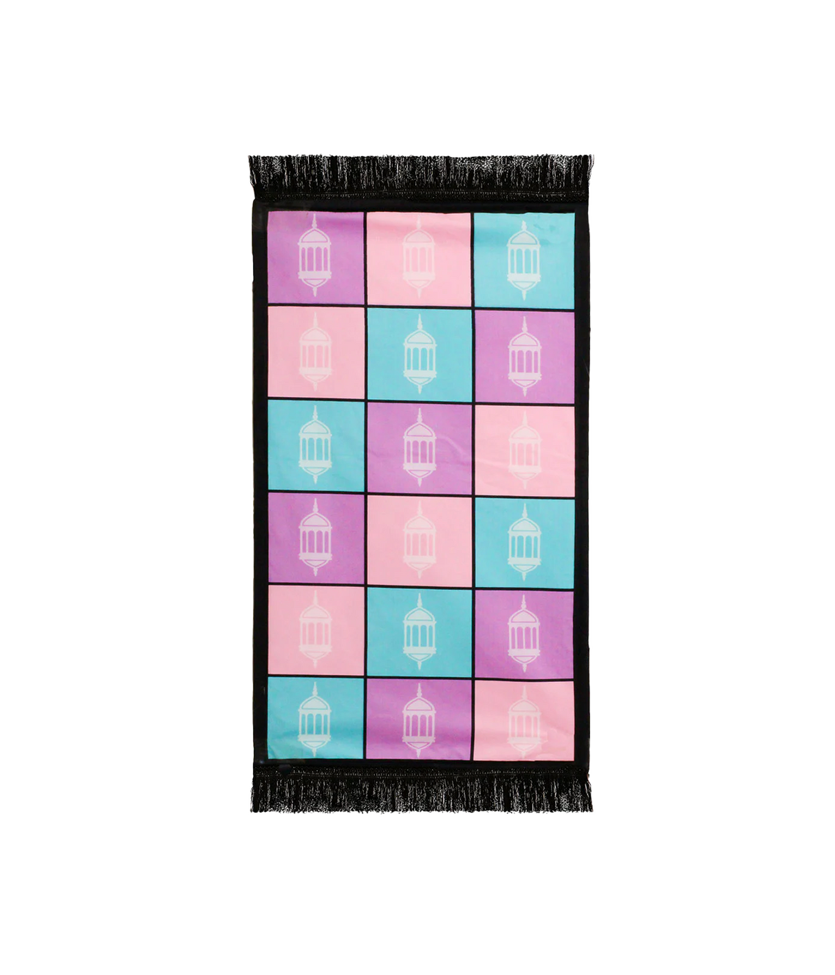 kids prayer mat with foam stuffed 45x71cm pak d086