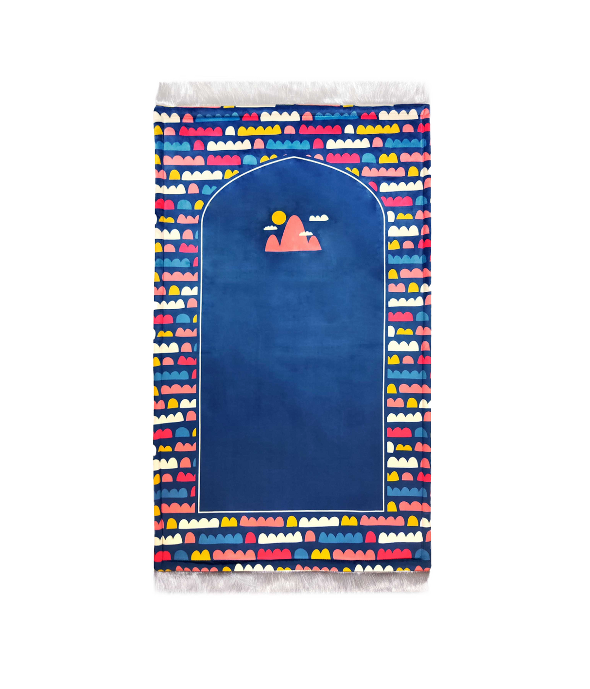 prayer mat 54x90 medium blue