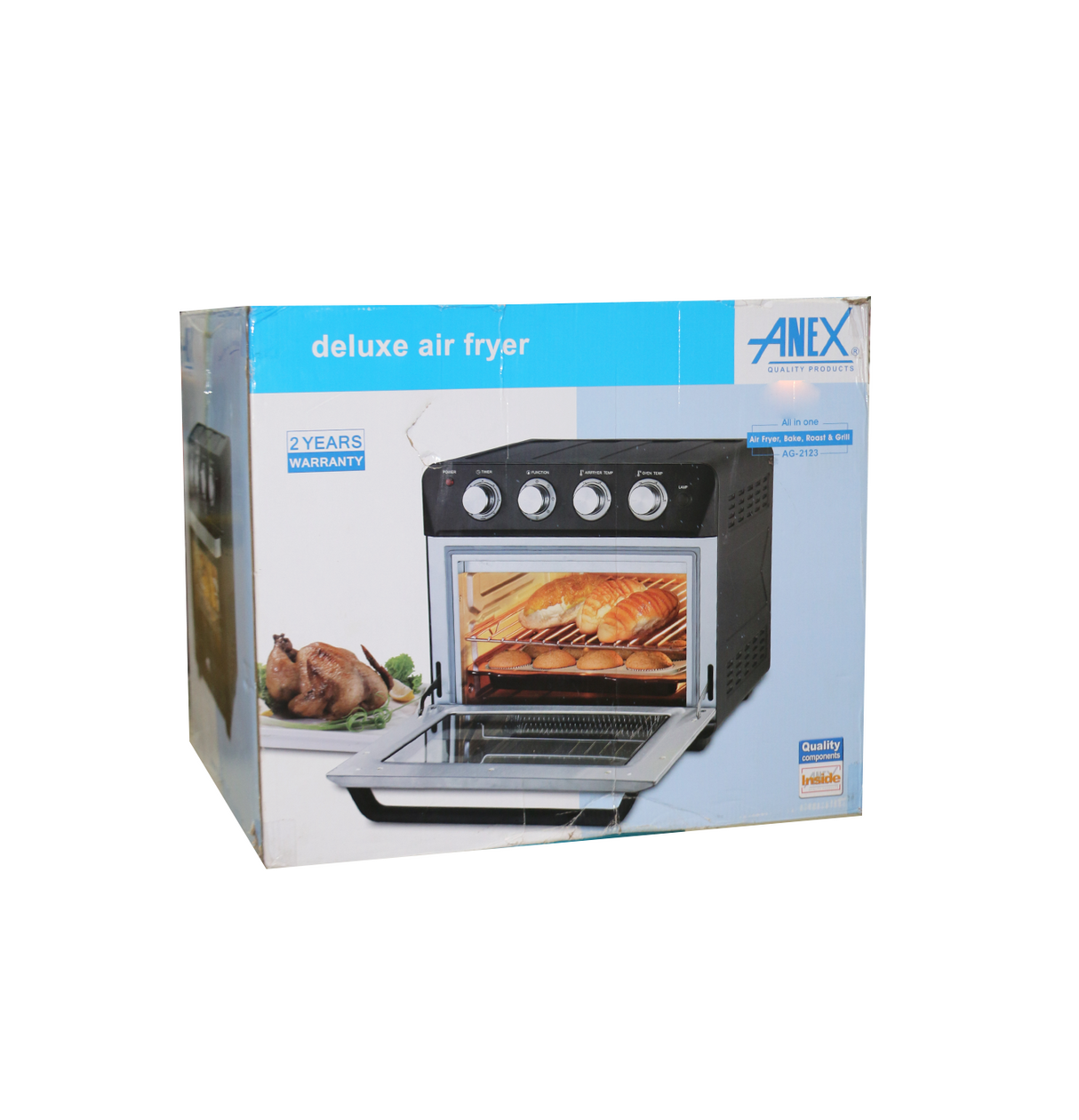 anex air fryer with oven 2123