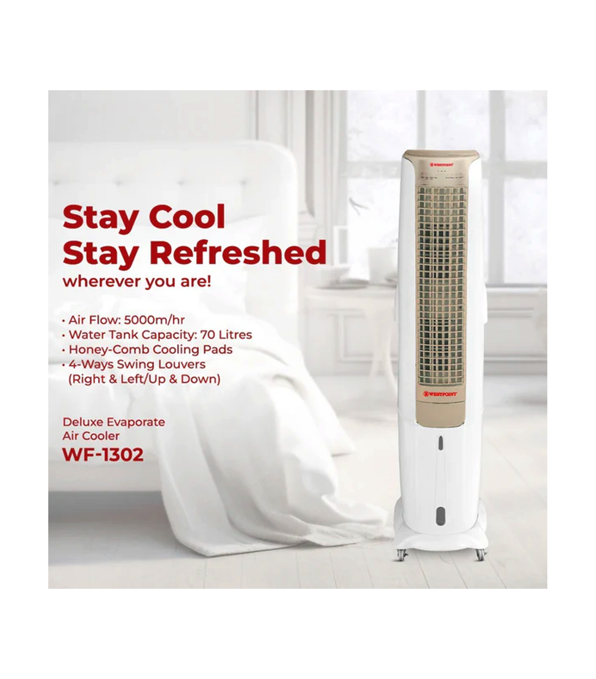 westpoint air cooler 1302