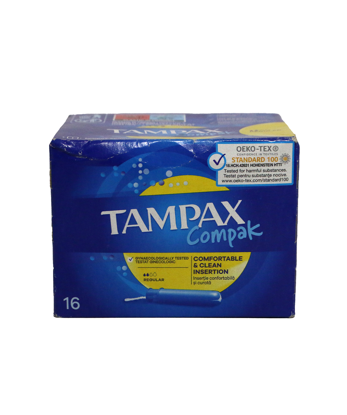 tampax applicator comfortable 16pc