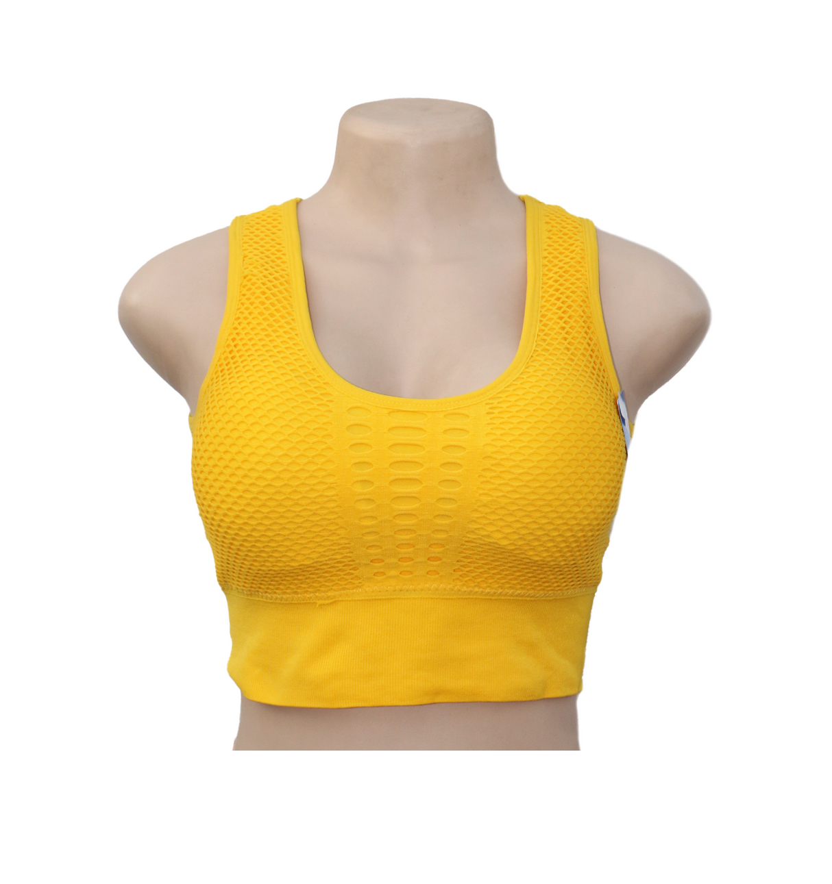 bra sports yellow 3826