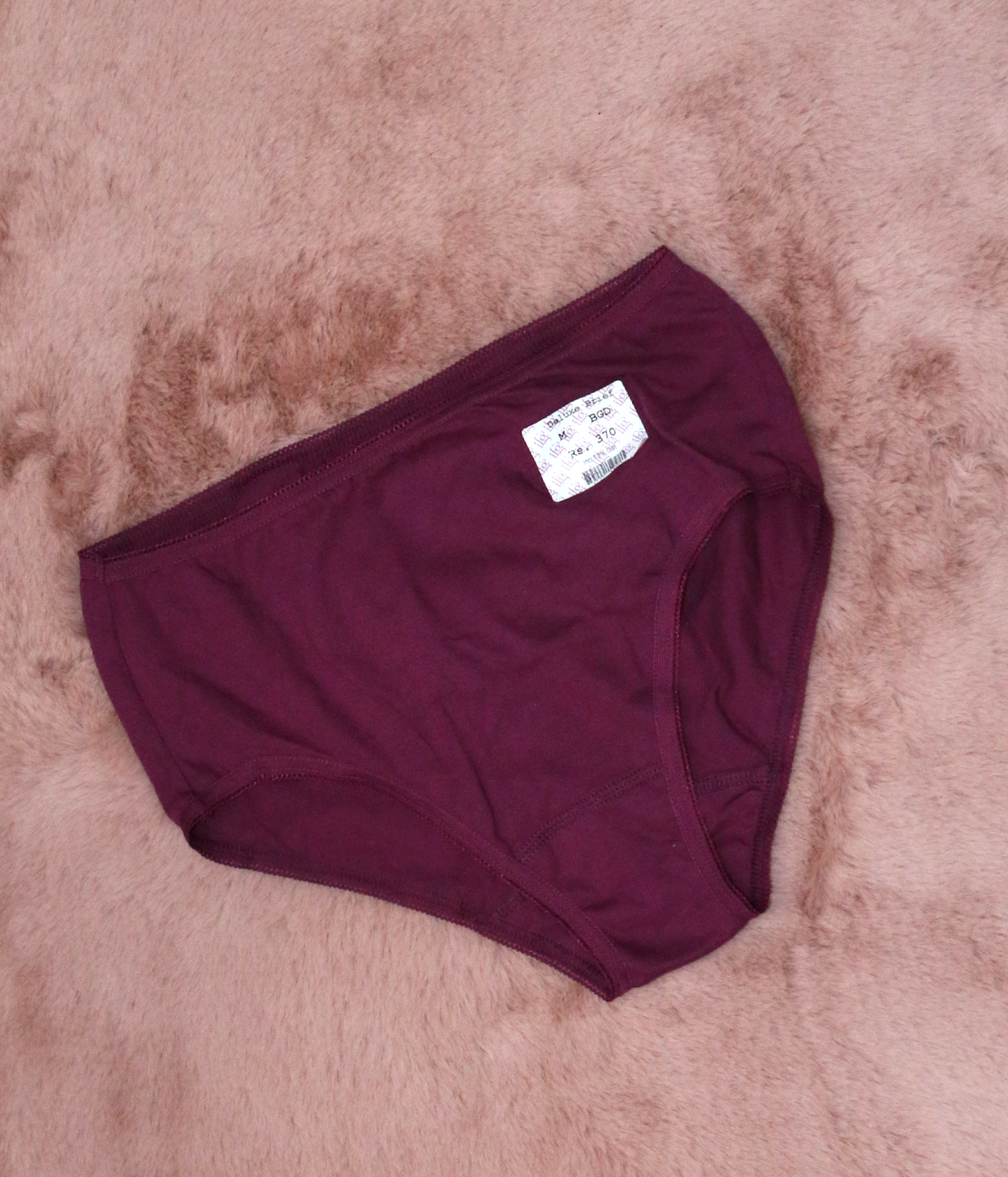 ifg panty delux brief burgundy