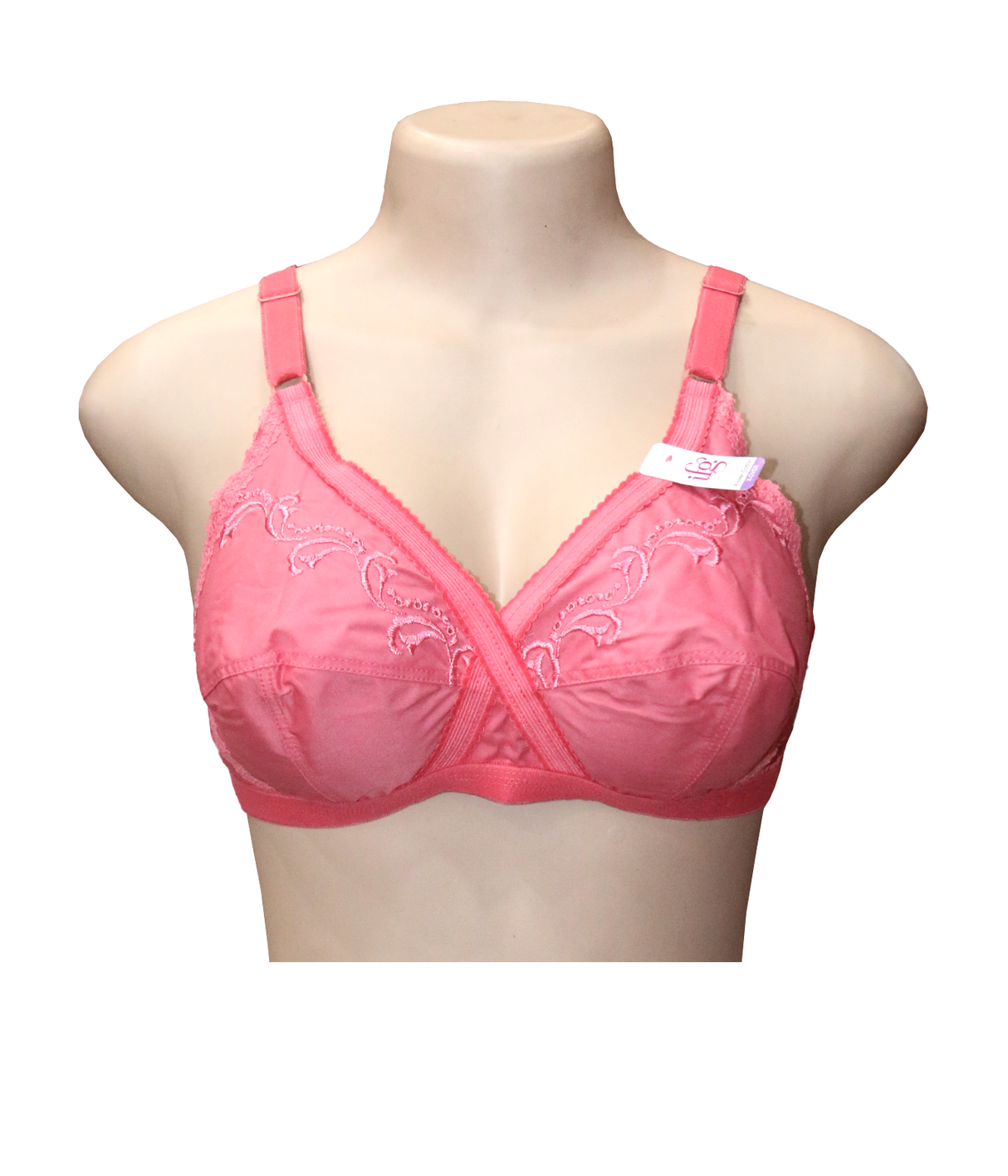 ifg bra x-over cotton candy pink