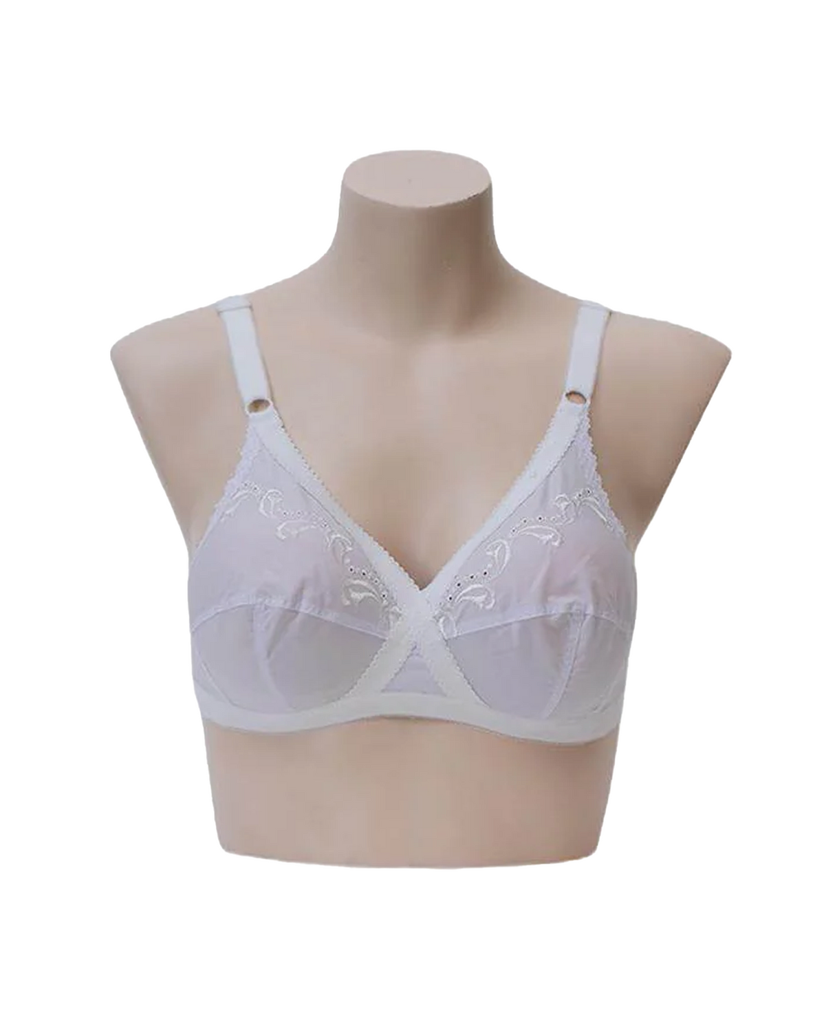 ifg bra x-over cotton white