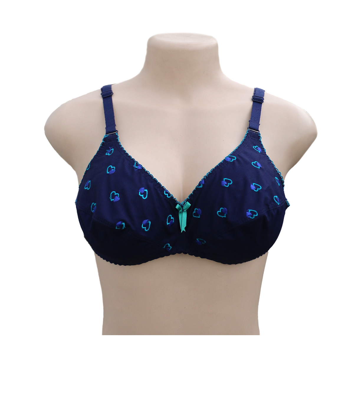 bebelle bra tulip hearts navy blue