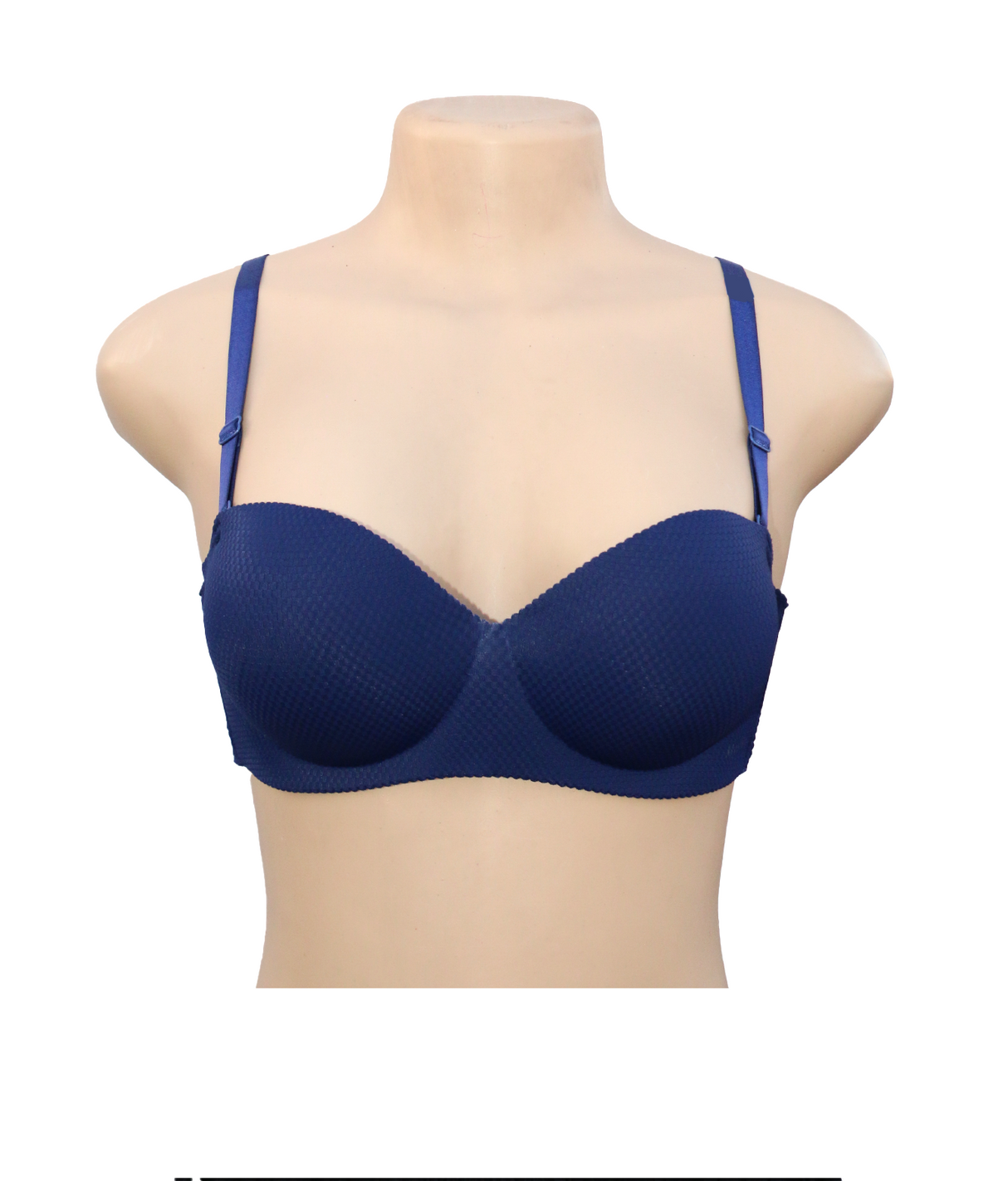 bra push up foam blue 2288