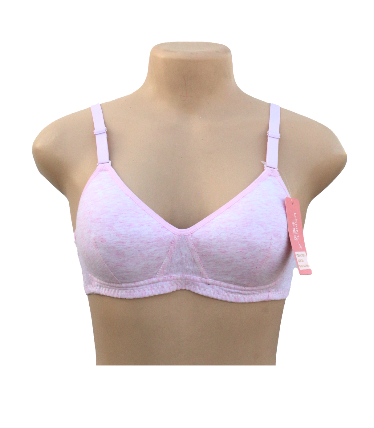 bra cotton foam pink 801