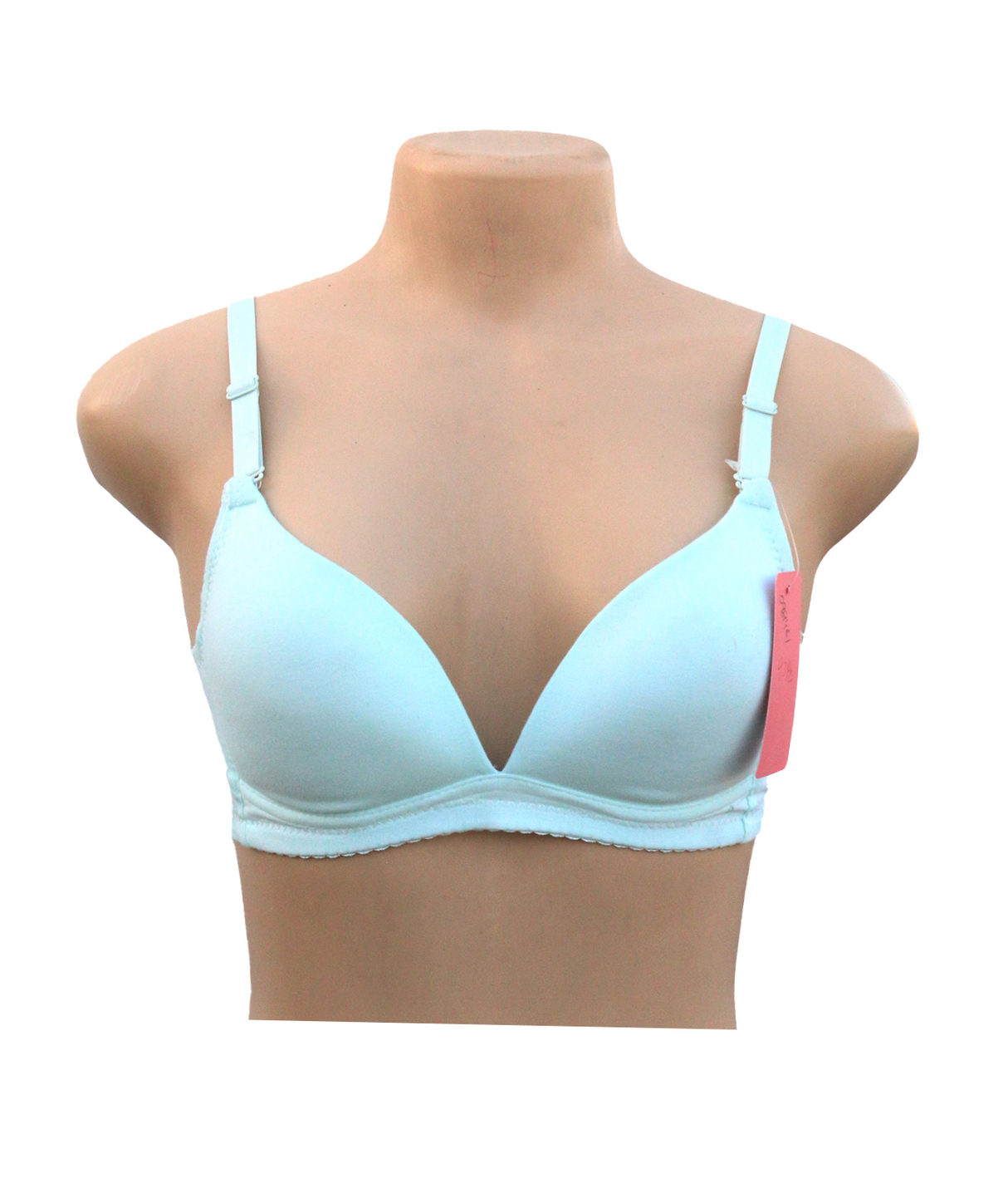 bra cotton foam sky blue 802