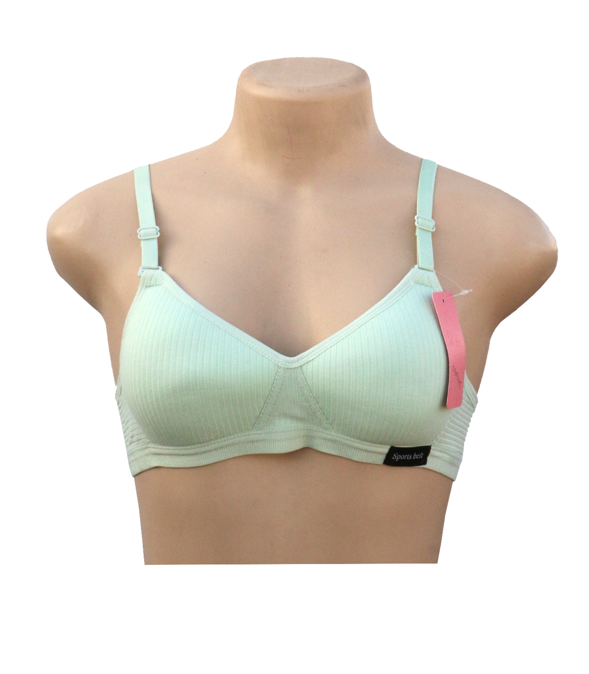 bra cotton light foam light green 1851