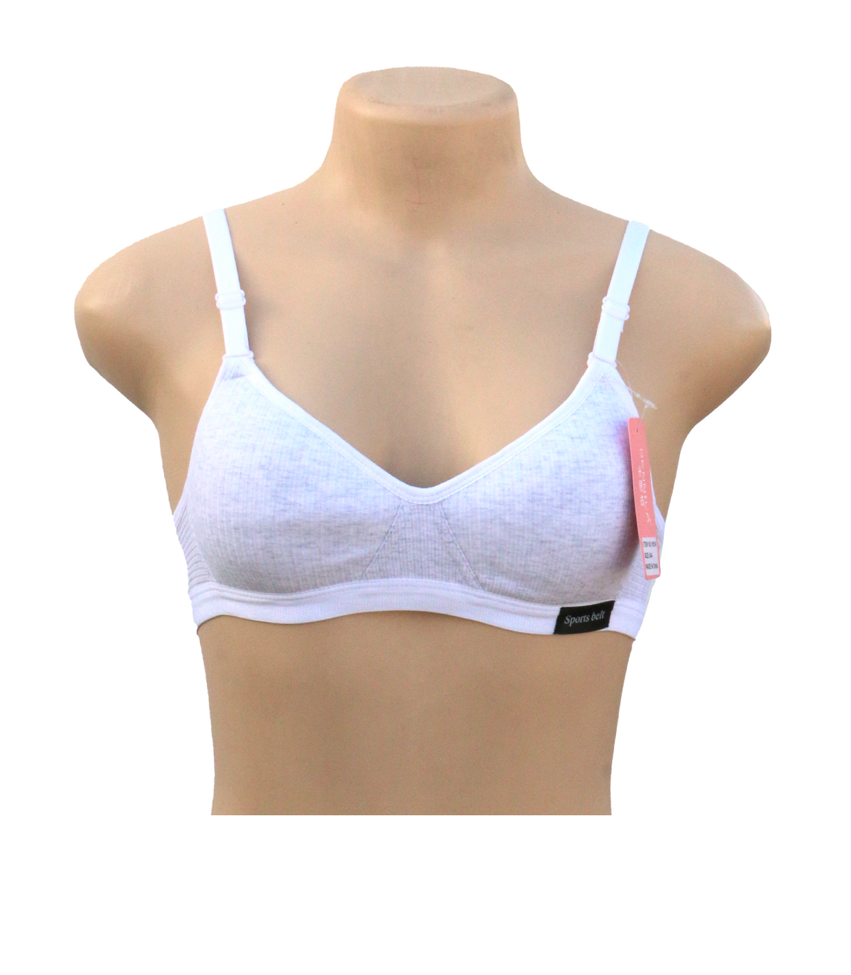 bra cotton light foam white 1851