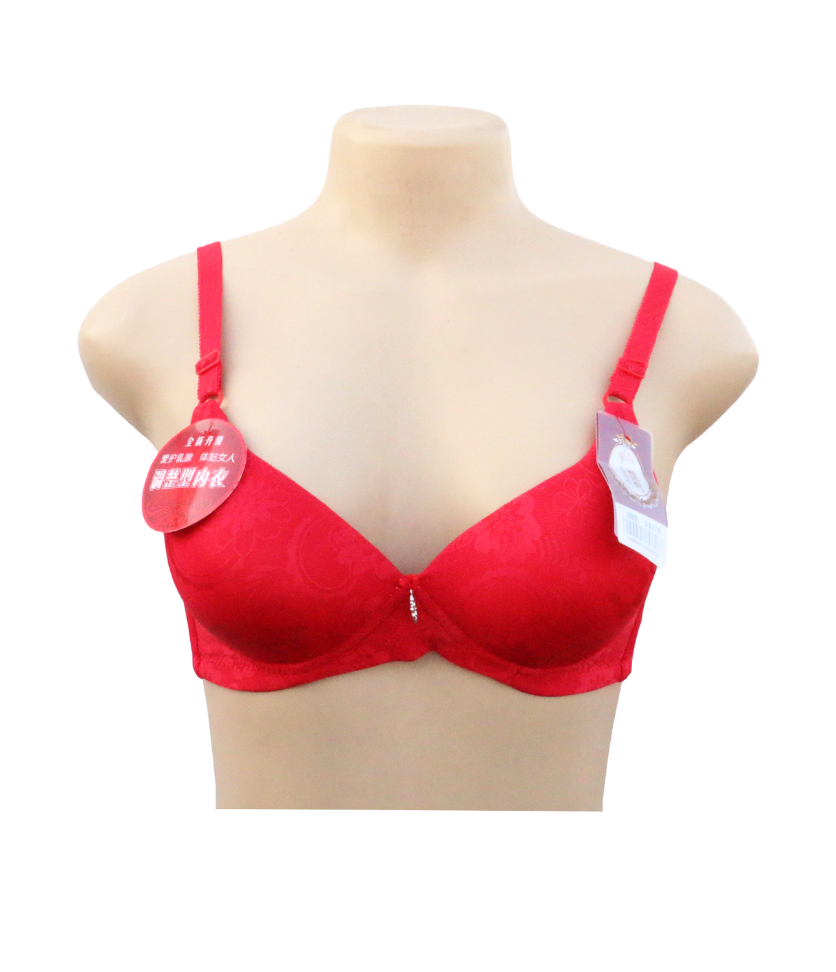 bra push up foam red 3322