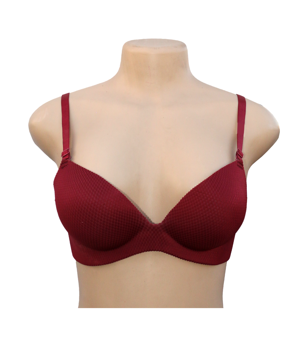 bra push up foam maroon 2288