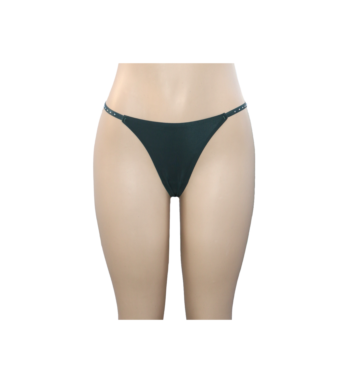 fancy panty shine strap green