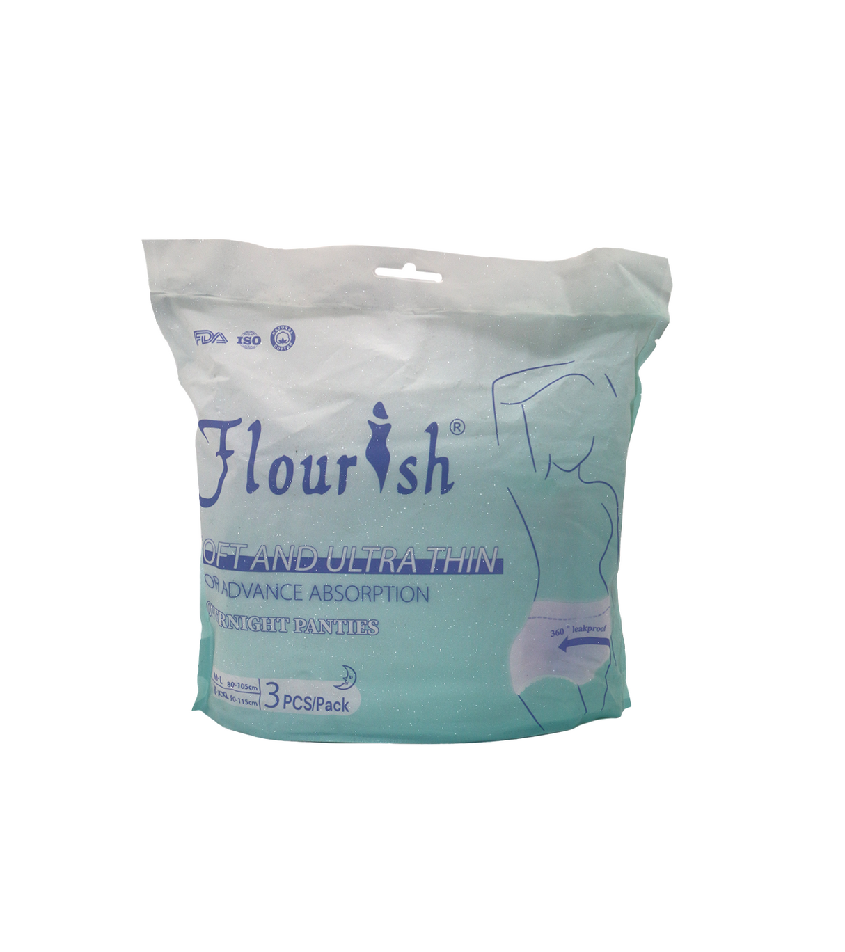 flourish ultra disposible panty 3pc