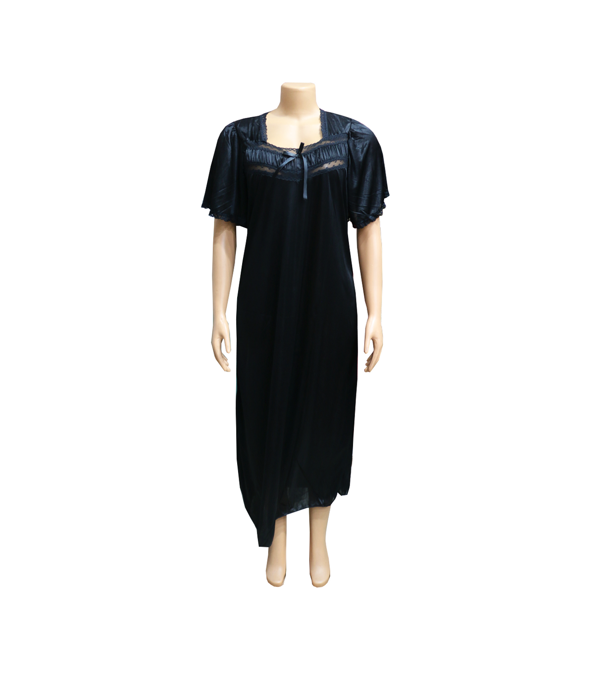 nighty silky single black 52