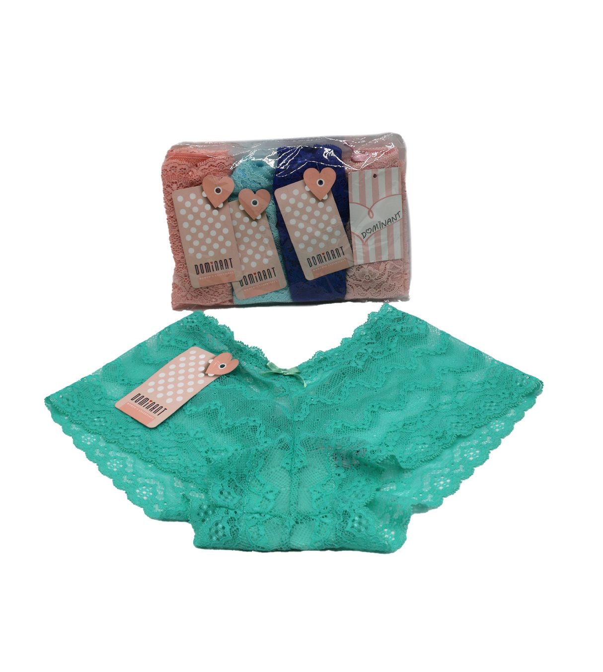 panty pack 4pc net multi clours