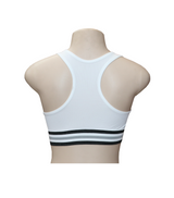 bra sports white 6730