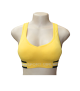 bra sports yellow 6730