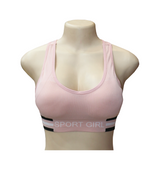 bra sports t.pink 6730