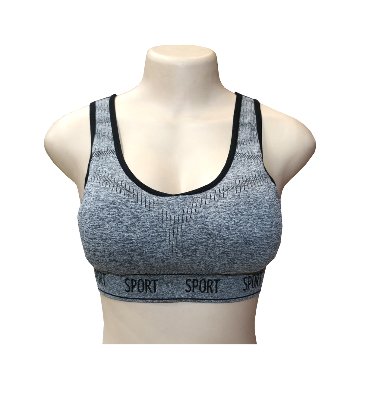 bra sports grey 6739