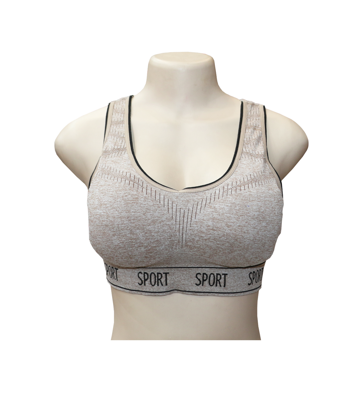 bra sports brown 6739