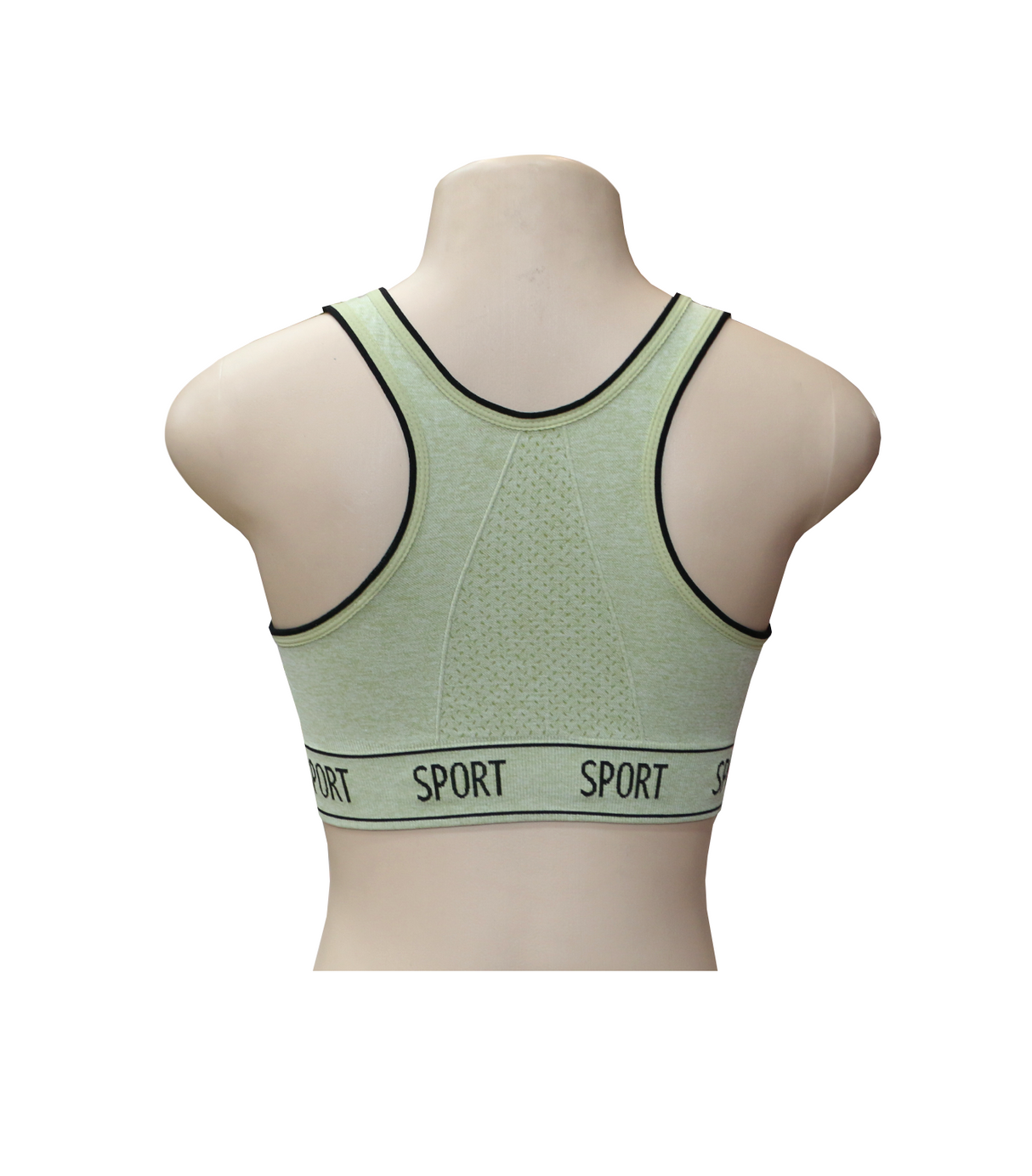 bra sports green 6739