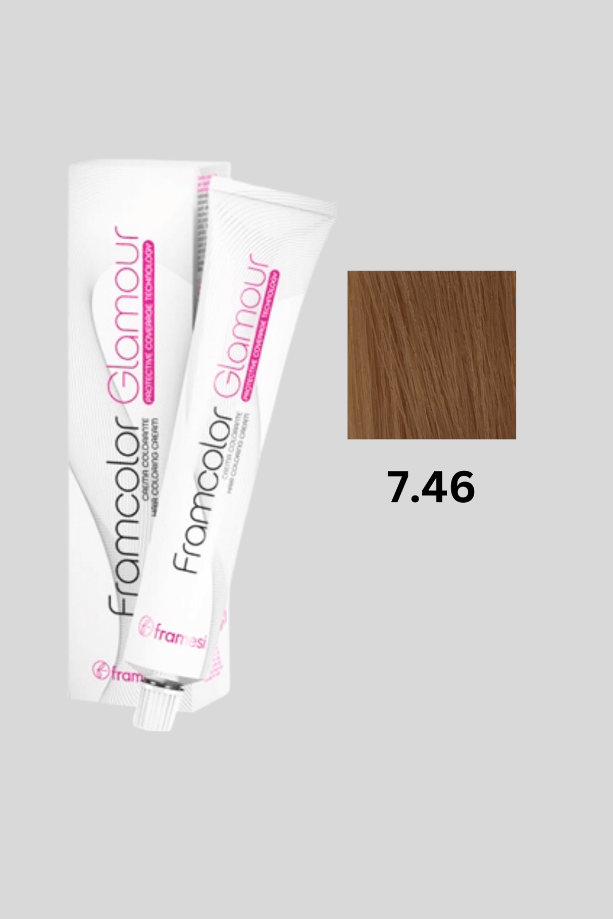 framesi glamour hair color 7.46 100ml