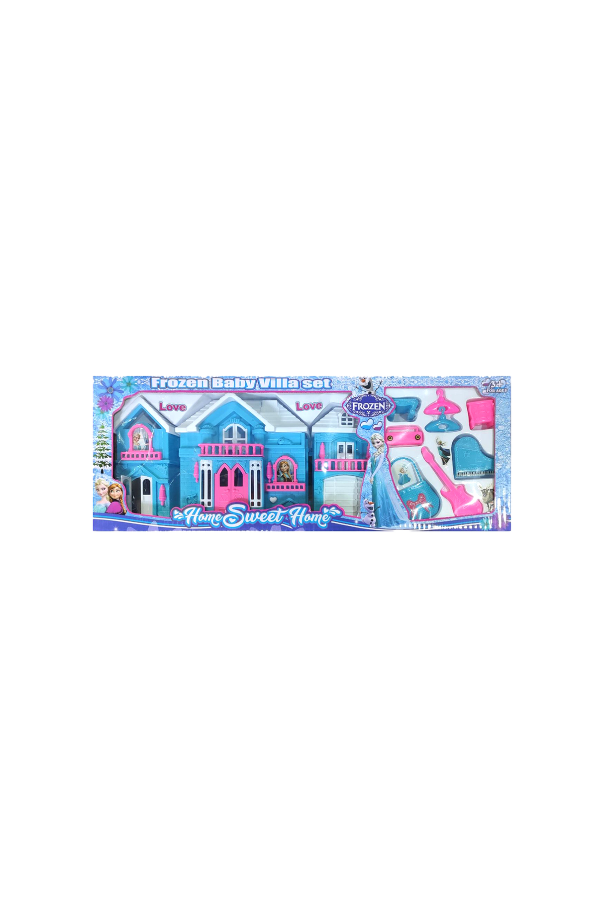 doll house frozen 142-1