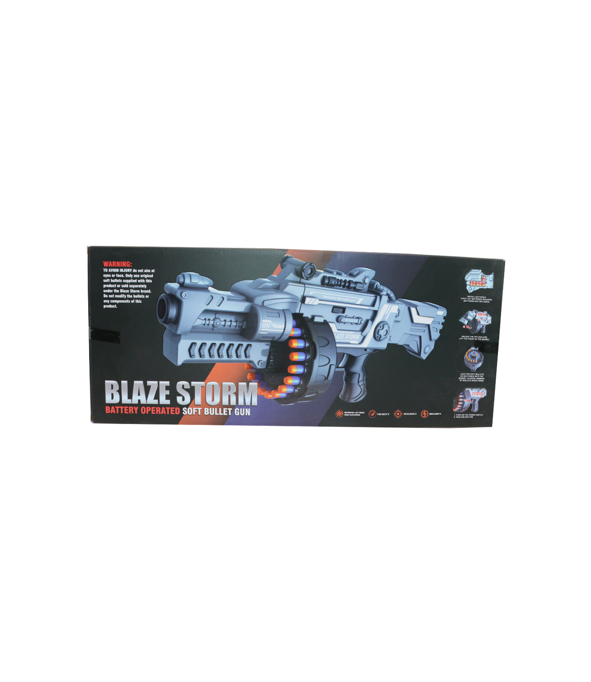 blaze storm auto drum gun zc7075