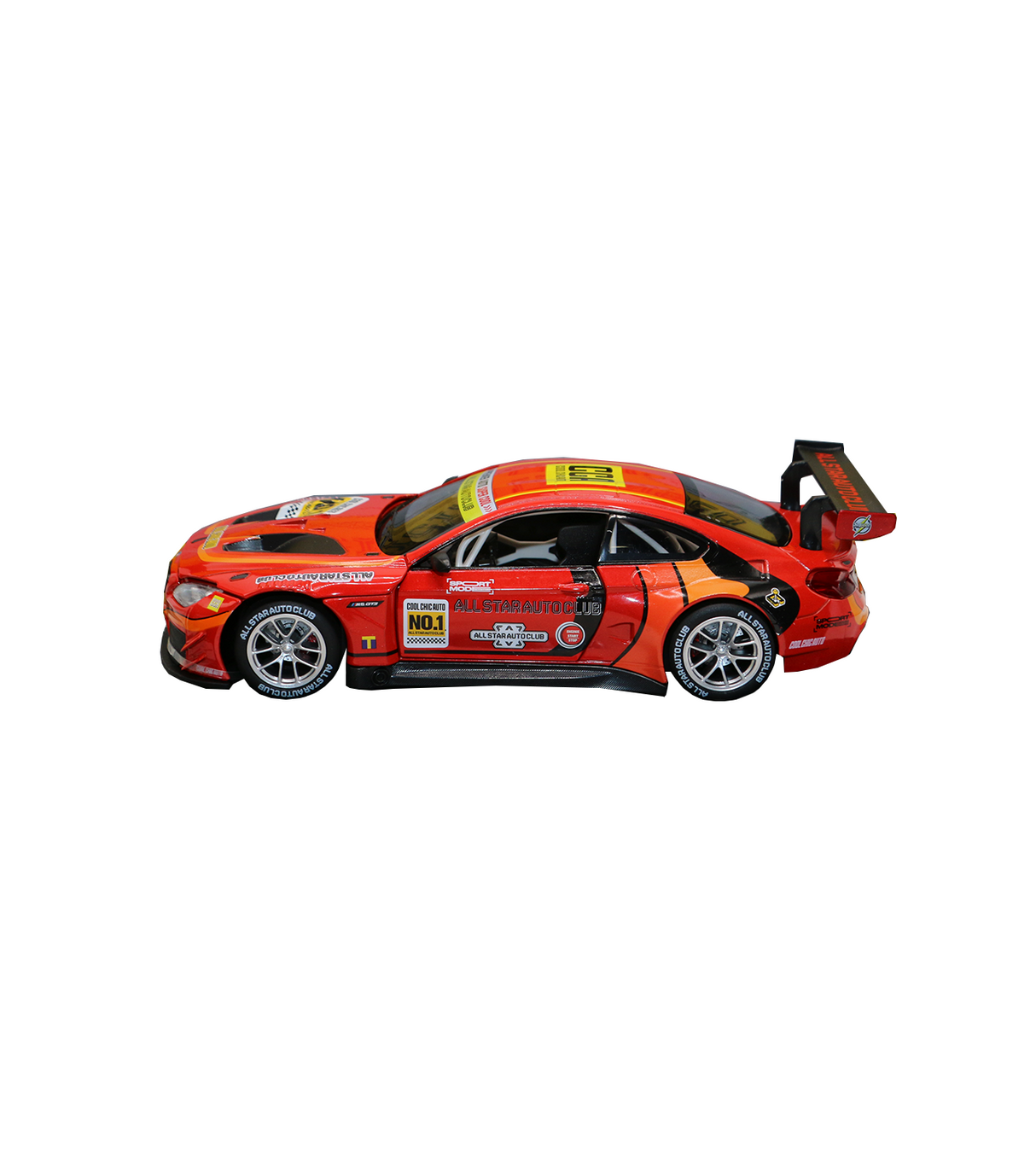 metal car model bmw m6 gt3 1:24 68278k