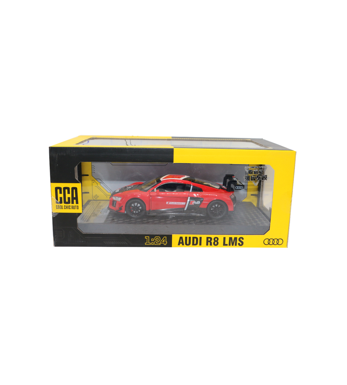 metal car model audi r8 lms 1:24 68262k