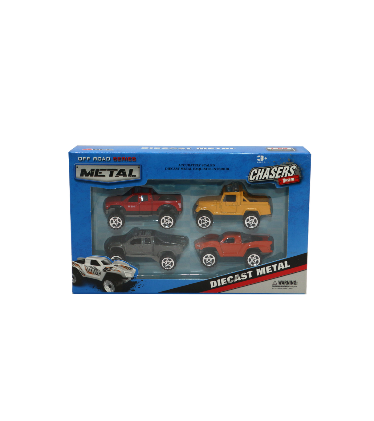 die cast metal truck 4pc h-04c