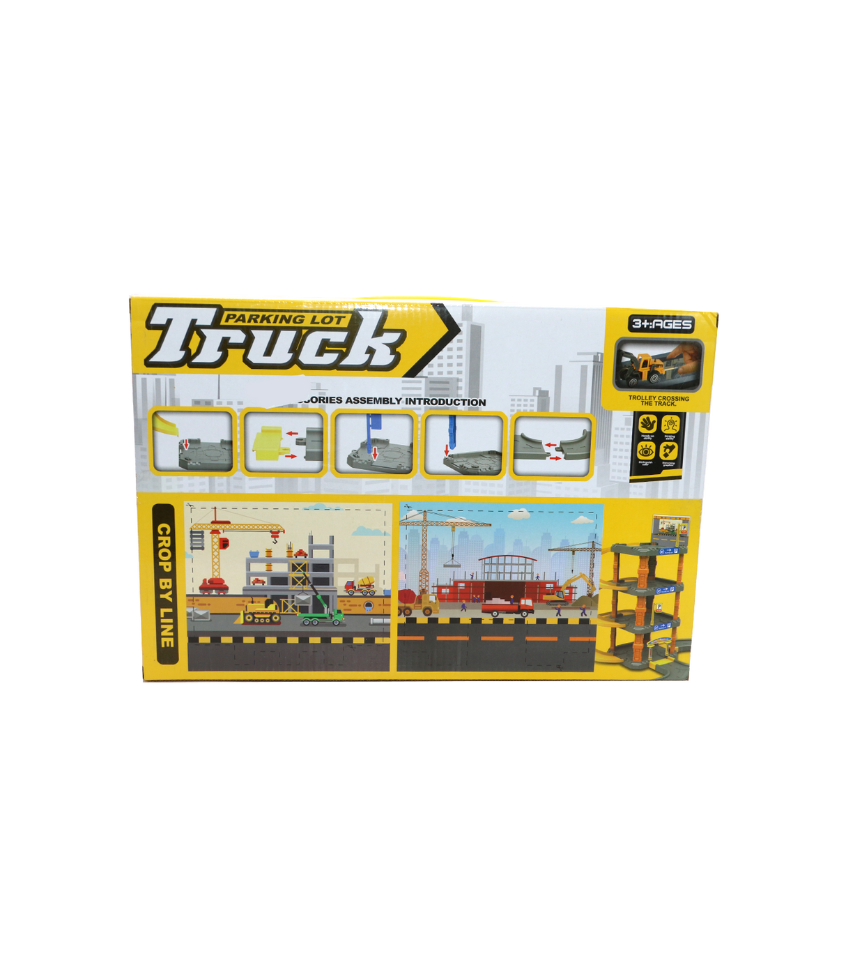 truck parking lot track 51pcs p3082