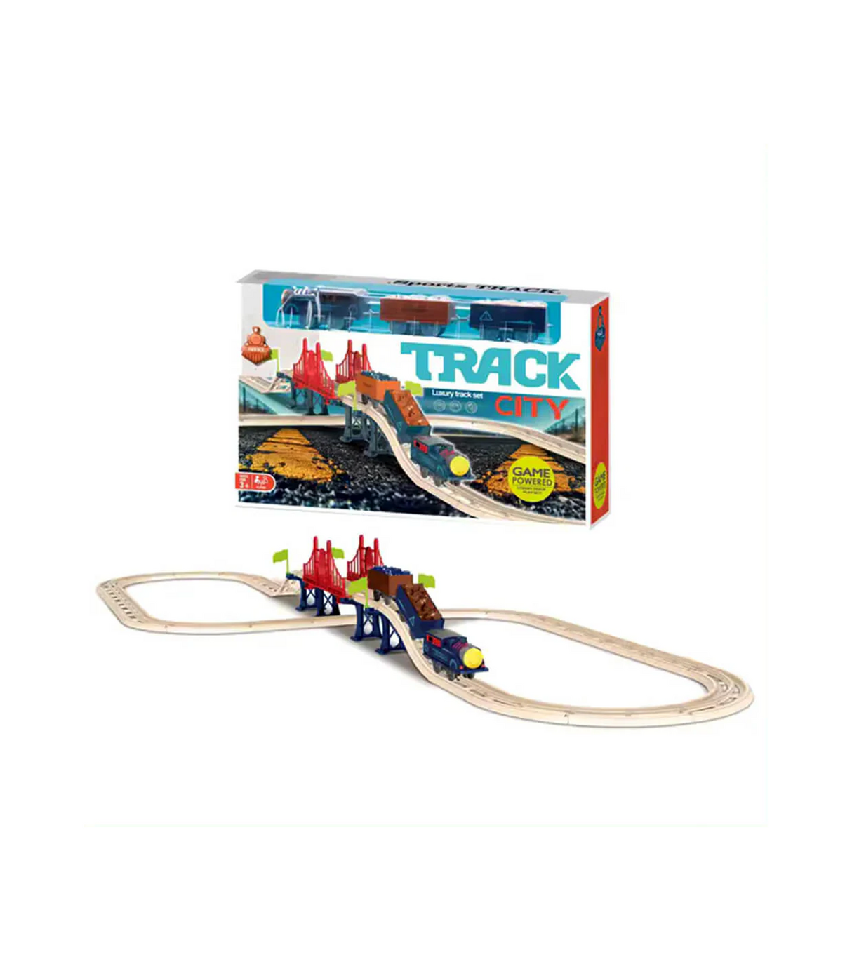 track set luxury 43pcs 4147b