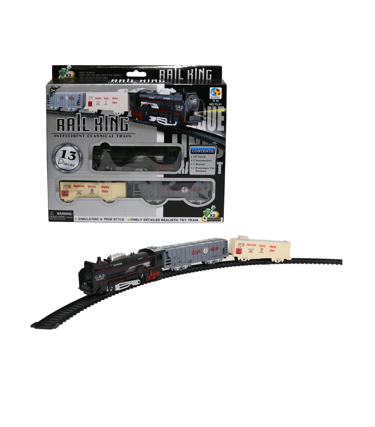 rail king train track tl01