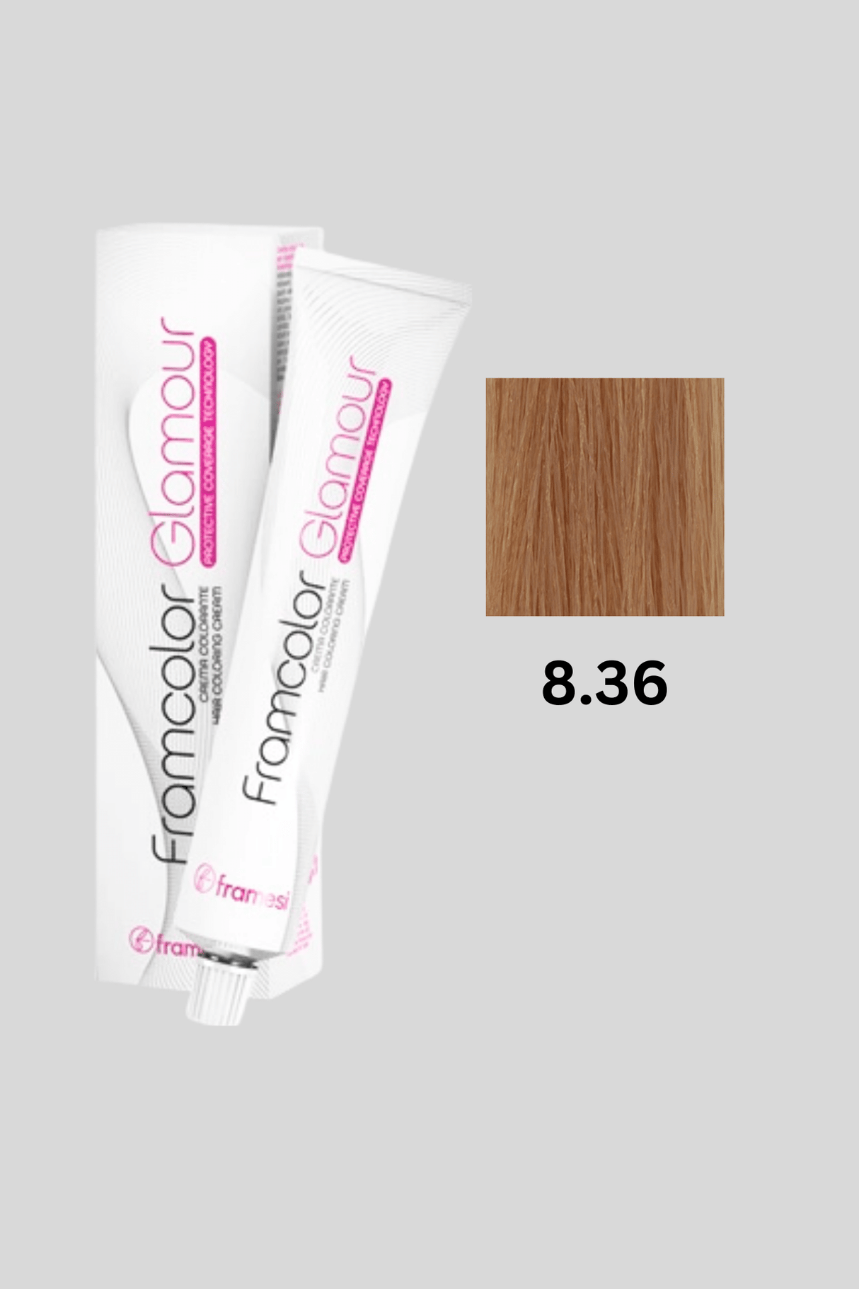 framesi glamour hair color 8.36 100ml