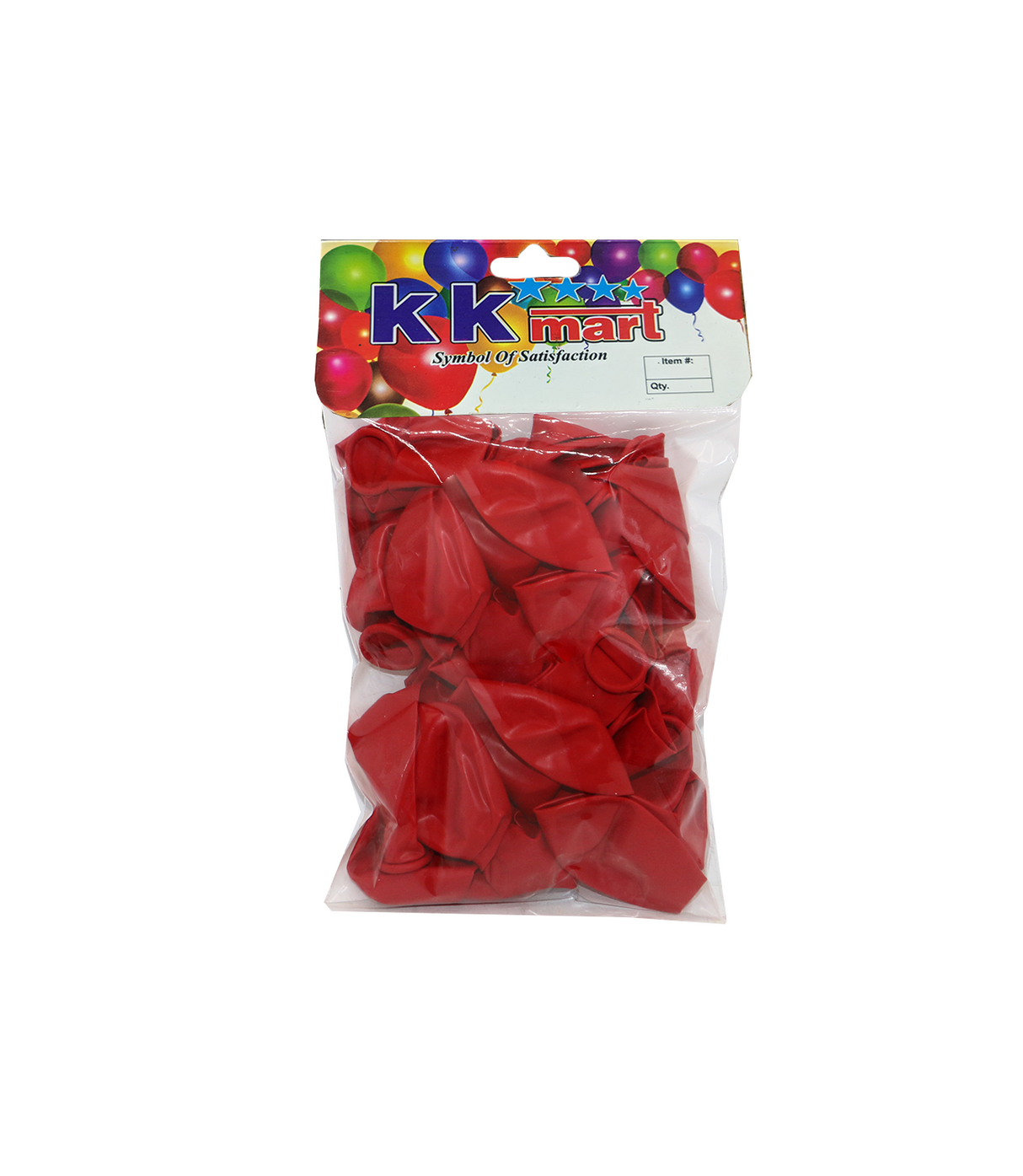 balloon 25pc red