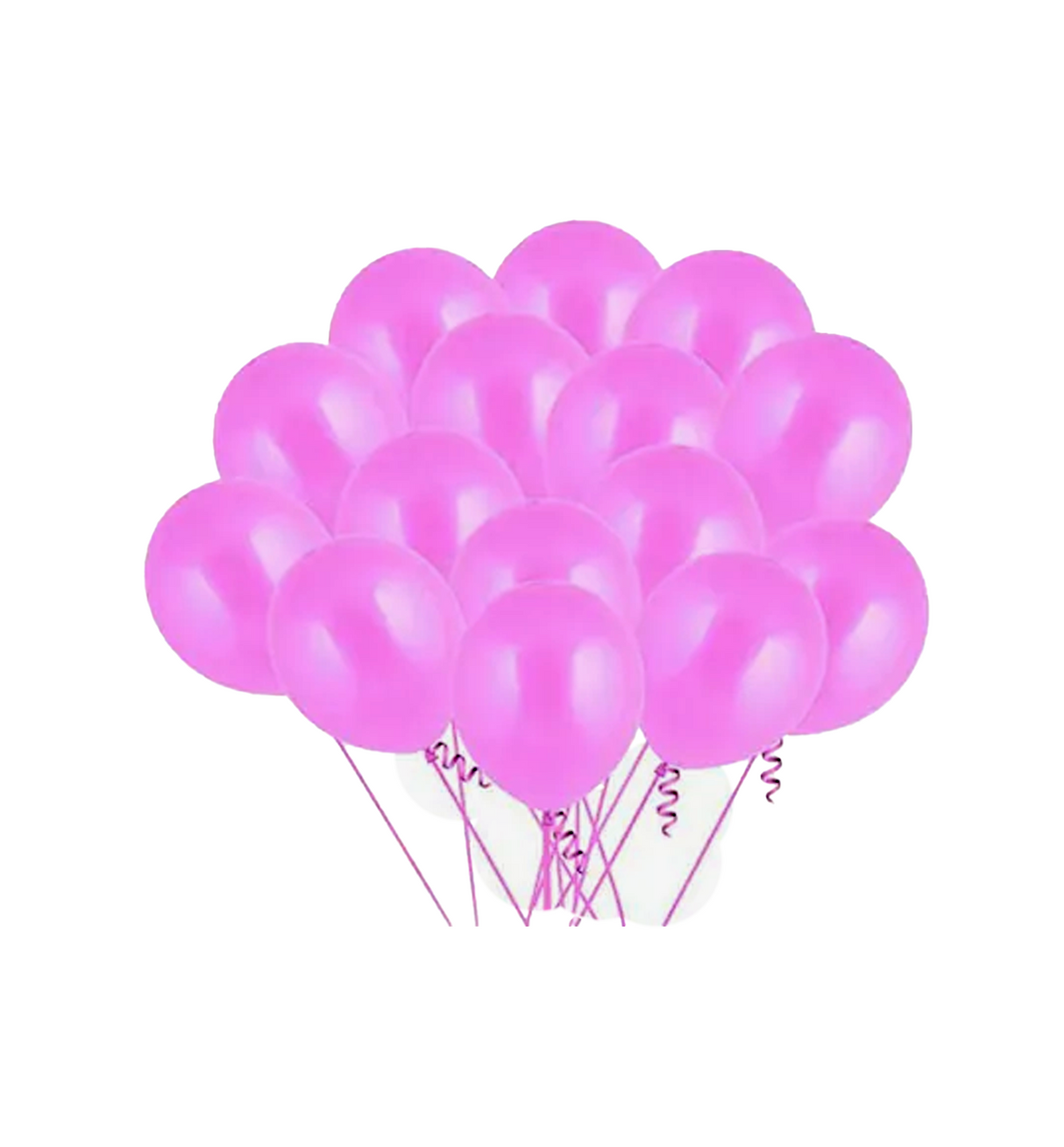 balloon 25pc pink