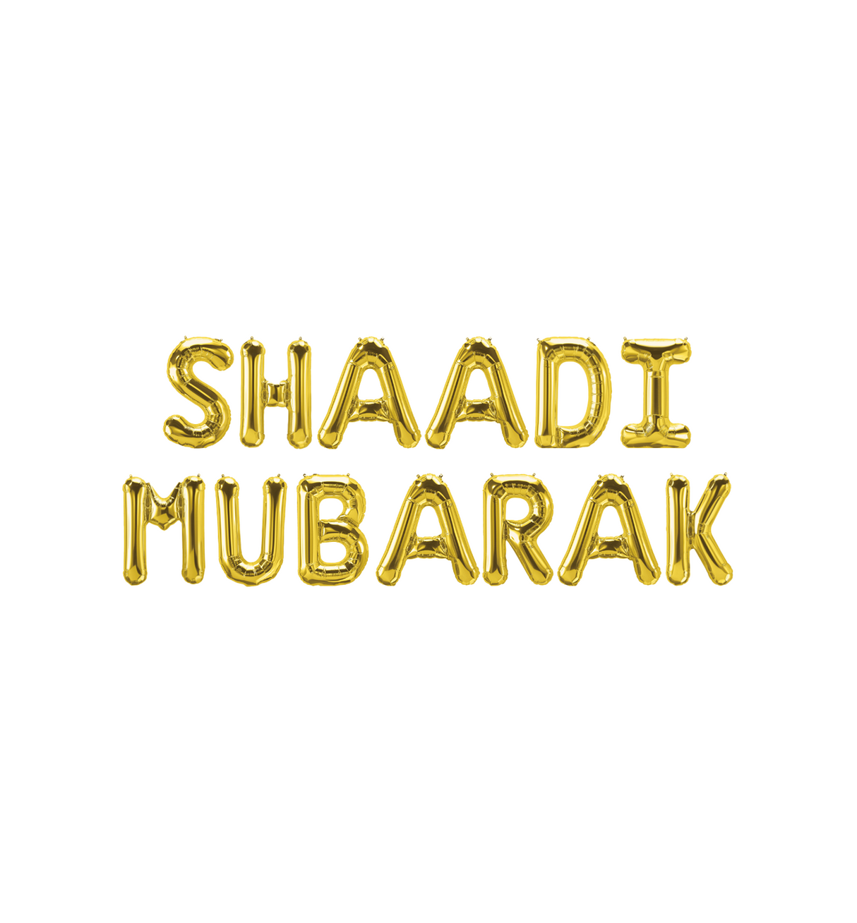 foil balloon shadi mubarak 12pc foil